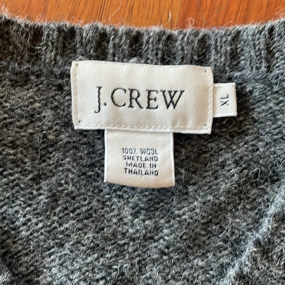 Vintage J.crew wool sweater vest - Picture 2 of 3
